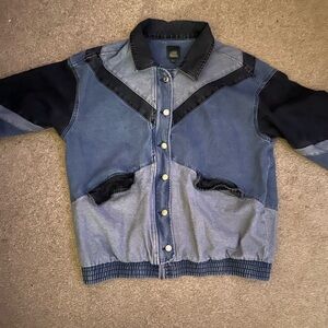 Wild Fable Extra Large Women’s Blocked Denim Jacket